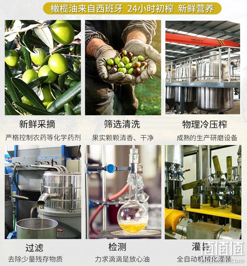 西班牙进口 奥列尔 特级初榨橄榄油 3L 券后86.47元包邮 值值值-买手聚集的地方