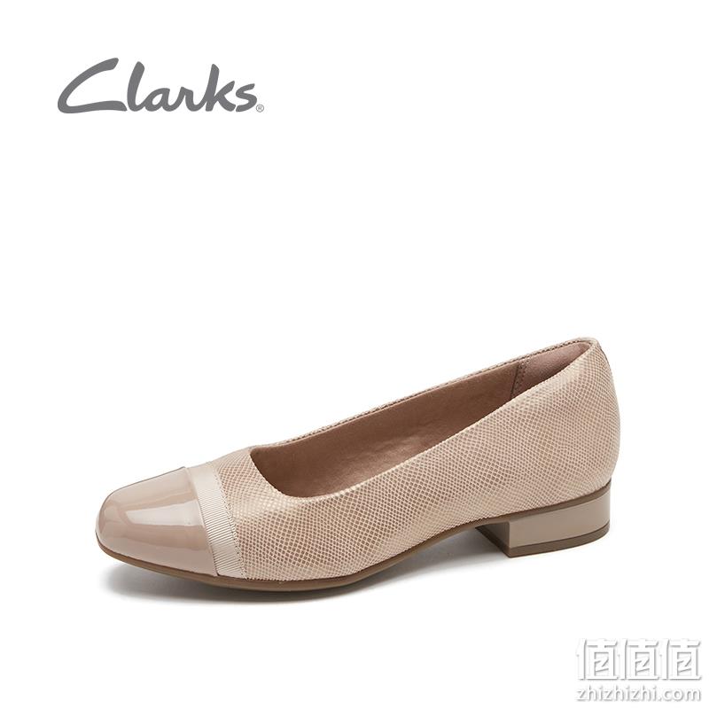 Clarks 其乐 Juliet Monte朱莉系列 浅口低跟真皮单鞋 313.46元包邮（天猫557元） 值值值-买手聚集的地方