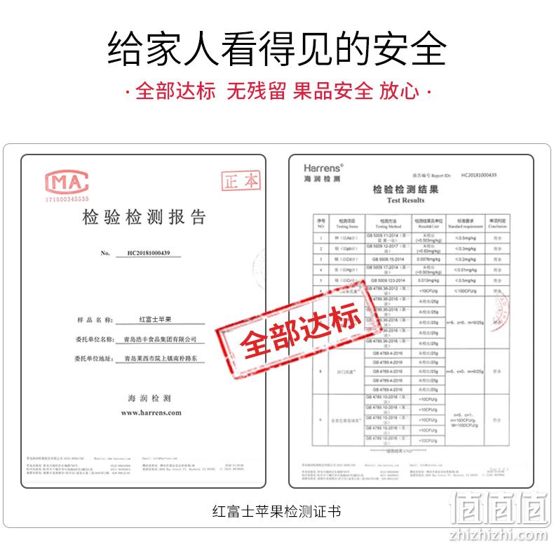 北京奥运会食材供应商：5斤 绿行者 山东红富士苹果 80~85mm 双重优惠18.9元包邮 值值值-买手聚集的地方