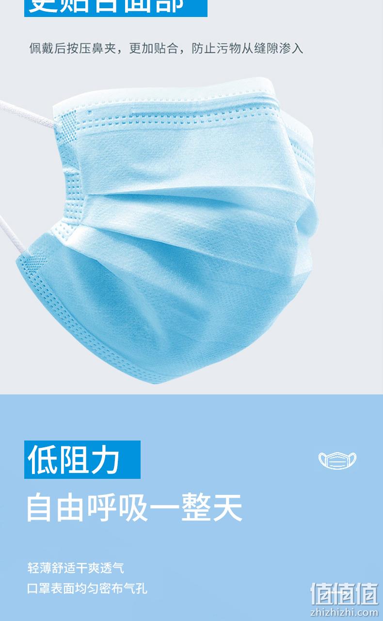 白菜价！国药监可查，现货直发：100只 MaincareBio 一次性医用口罩 券后7.8元包邮 值值值-买手聚集的地方