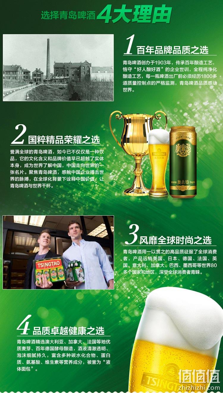 青岛 大麦酿造高端线啤酒 奥古特 500mlx18听 1903啤酒 6听 券后140元包邮 值值值-买手聚集的地方