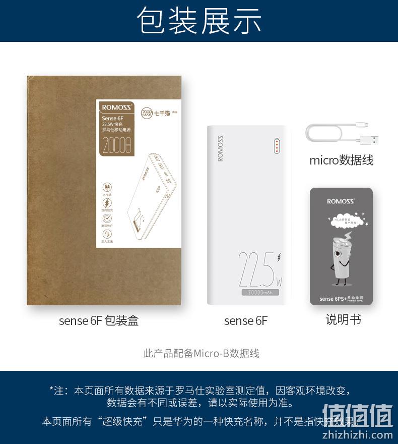罗马仕 20000毫安 大容量充电宝 不虚标 券后59元包邮 值值值-买手聚集的地方