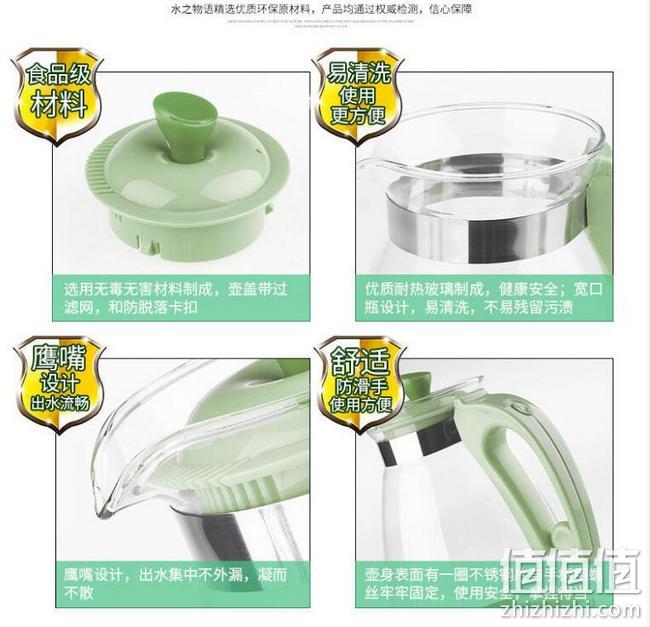 16年老品牌，耐热防爆：1.9L 水之物语 家用高硼硅玻璃冷水壶 券后8.98元起包邮 值值值-买手聚集的地方