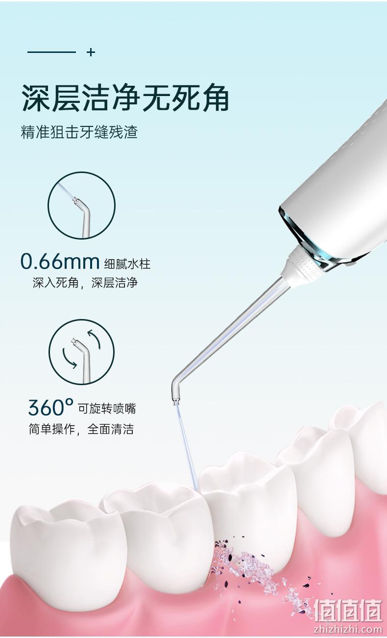 英国进口，1600次/分强力清洁：皇家斯堡利 便携式家用冲牙器 US0703 券后179元直邮到手，配4大专业喷嘴（考拉海购249元） 值值值-买手聚集的地方