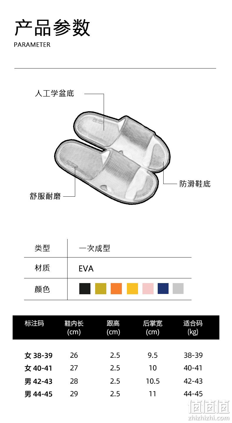 阿里自营，加密防滑纹理，EVA柔软防臭：虾选 耐磨防滑凉拖鞋 券后9.9元包邮 值值值-买手聚集的地方