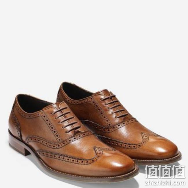 Cole Haan 可汗 William Wing II 男士布洛克烤花牛津鞋 直邮含税到手510.4元 值值值-买手聚集的地方