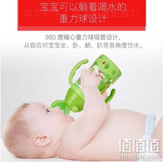 Fisher-Price 费雪 婴儿学饮杯 背带款 500ml plus会员39元 值值值-买手聚集的地方