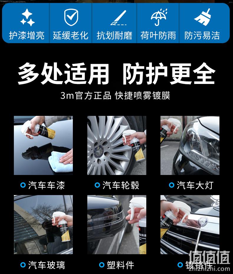 全球500强 整车可喷3次上下 3M 硅晶表层的镀膜液 198G 券后29元免邮 值值值-买家集聚的地区
