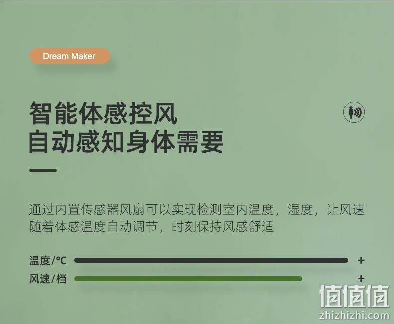 小米生态链 造梦者 100档智能体感风扇 语音控制 券后299元包邮 值值值-买手聚集的地方