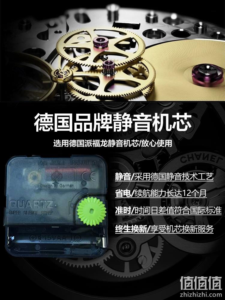 德国静音机芯，自动停秒不扰眠：TIMESS 大屏显温电子时钟 66元起包邮顺丰 值值值-买手聚集的地方