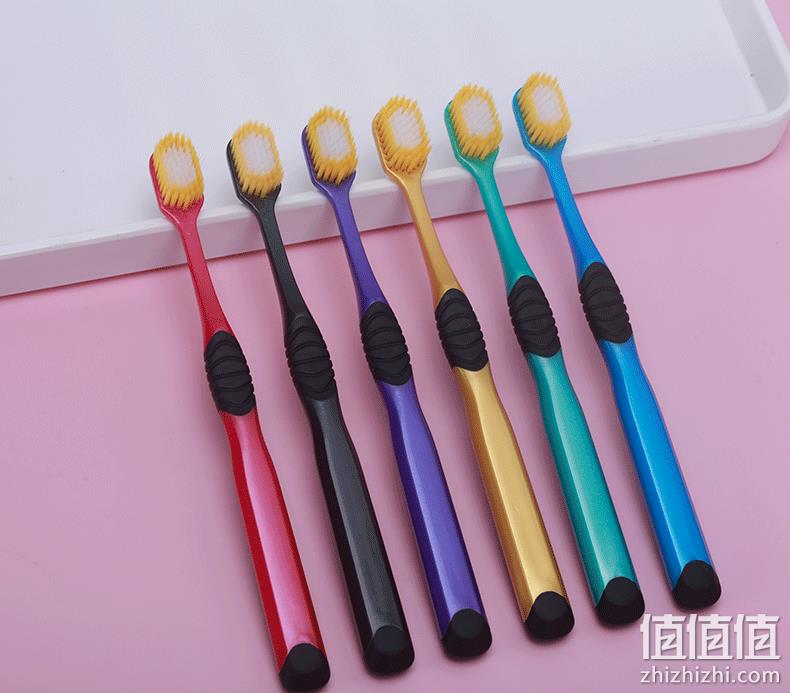 沐暄 日系65孔宽头牙刷 6支装 券后12.9元包邮 值值值-买手聚集的地方