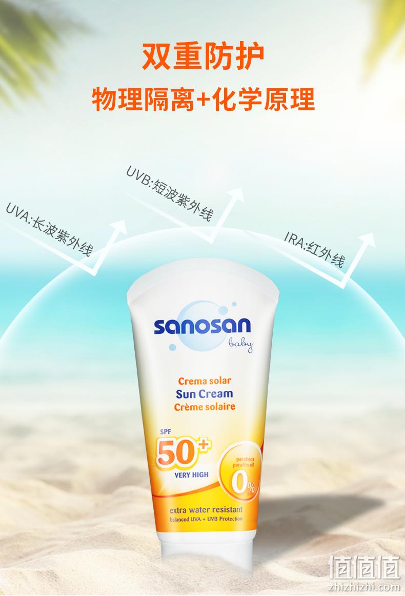 德国进口 哈罗闪 宝宝儿童防晒霜SPF50  75ml 券后49元包邮 值值值-买手聚集的地方