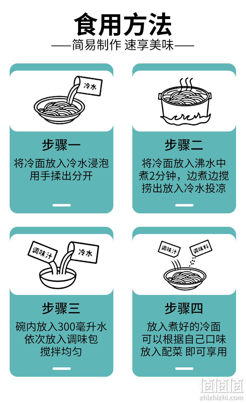 延吉特产,330gx5袋 东北大妈 正宗朝鲜冷面 16.8元包邮 值值值-买手聚集的地方