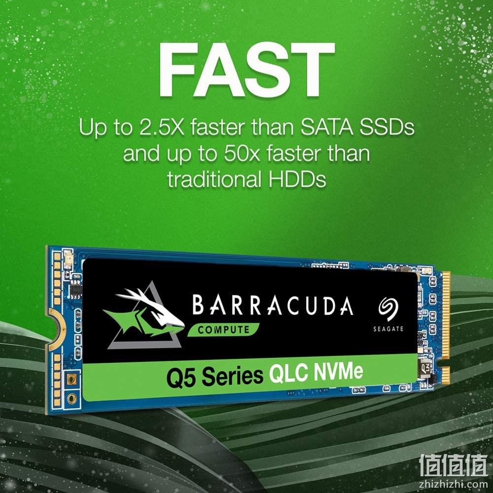 SEAGATE 希捷 BarraCuda Q5 M.2 NVMe 固态硬盘 2TB Prime直邮到手1543元 值值值-买手聚集的地方