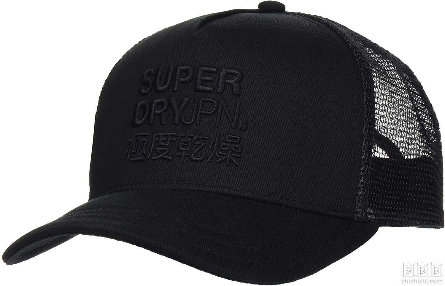 网眼透气，不限头围：Superdry极度干燥 男士棒球帽 M9010020A Prime直邮到手185元（同款中文官网售价320元） 值值值-买手聚集的地方