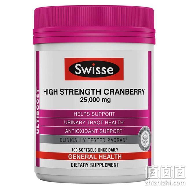 远离炎症护肠胃,缓解姨妈痛:100粒 Swisse斯维诗 高强度蔓越莓补充剂 Prime凑单直邮到手127元 值值值-买手聚集的地方