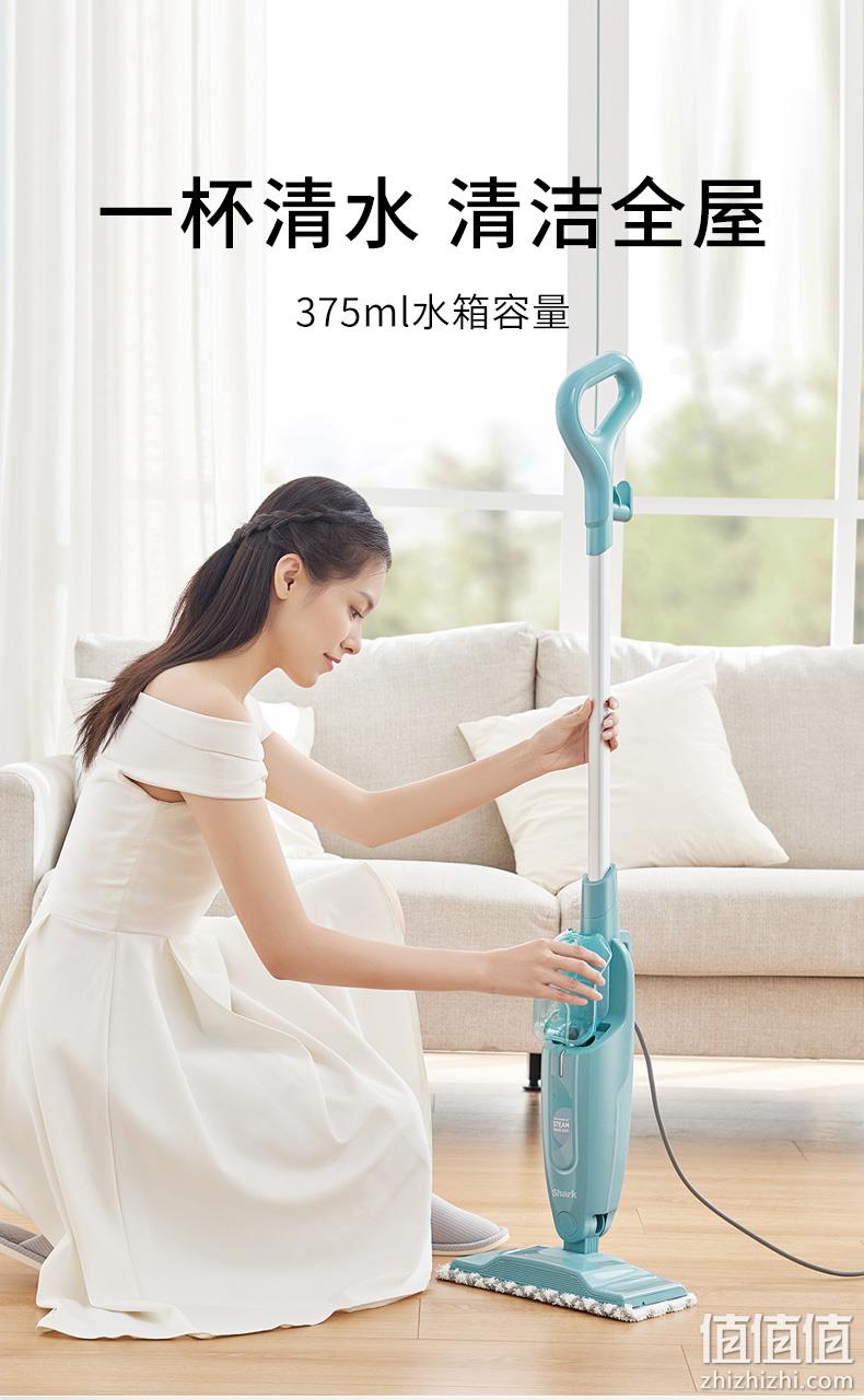 双螺旋强力去污,150度高温抑菌除螨:美国 Shark鲨客 蒸汽拖把D11/M01 199元包邮 值值值-买手聚集的地方