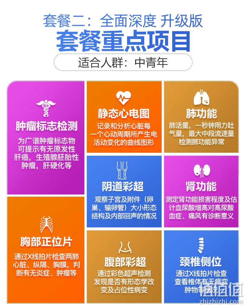 上市企业，全国门店通用：美年大健康 青中老年全身体检套餐 338元起入手 值值值-买手聚集的地方