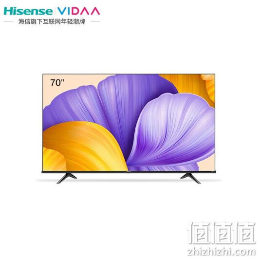 价保618！海信旗下 VIDAA 70V1F-R 4K液晶电视 70寸 2699元包邮 值值值-买手聚集的地方