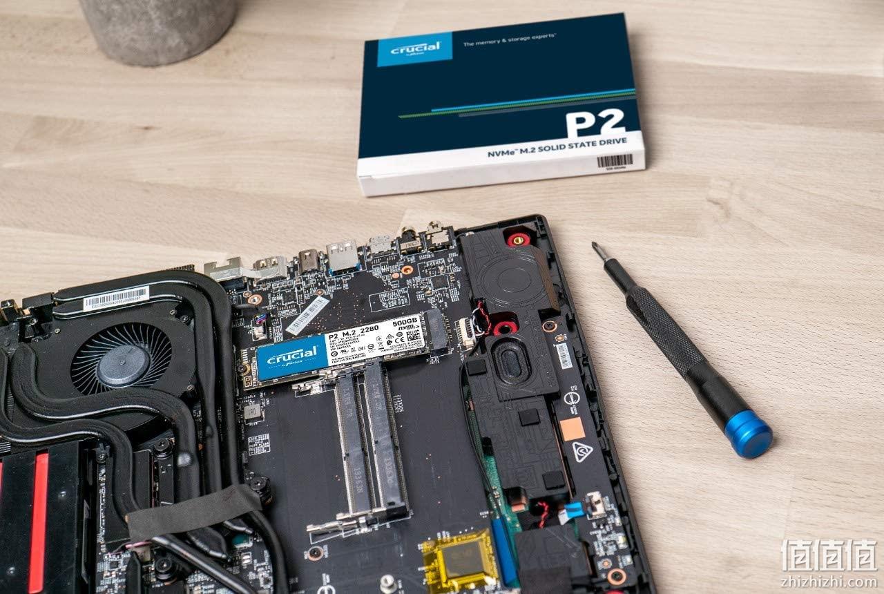 Prime会员：Crucial 英睿达 crucial 英睿达 P2 CT500P2SSD8 500GB 固态硬盘(3D NAND,NVMe,PCIe,M.2) Prime直邮到手287元 值值值-买手聚集的地方