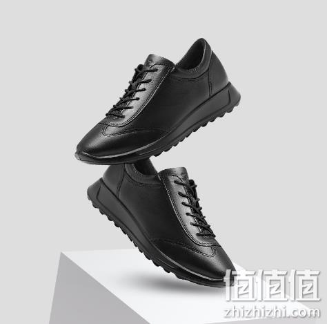 ECCO 爱步 FLEXURE随溢系列 女士系带真皮低帮运动鞋 388.59元包邮（天猫1599元） 值值值-买手聚集的地方