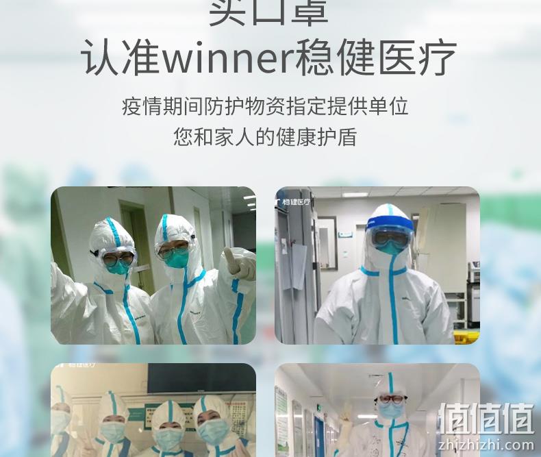 新低！4.9分：50只x2盒 Winner稳健 一次性医用外科口罩 14.9元包邮（之前推荐16.9元） 值值值-买手聚集的地方