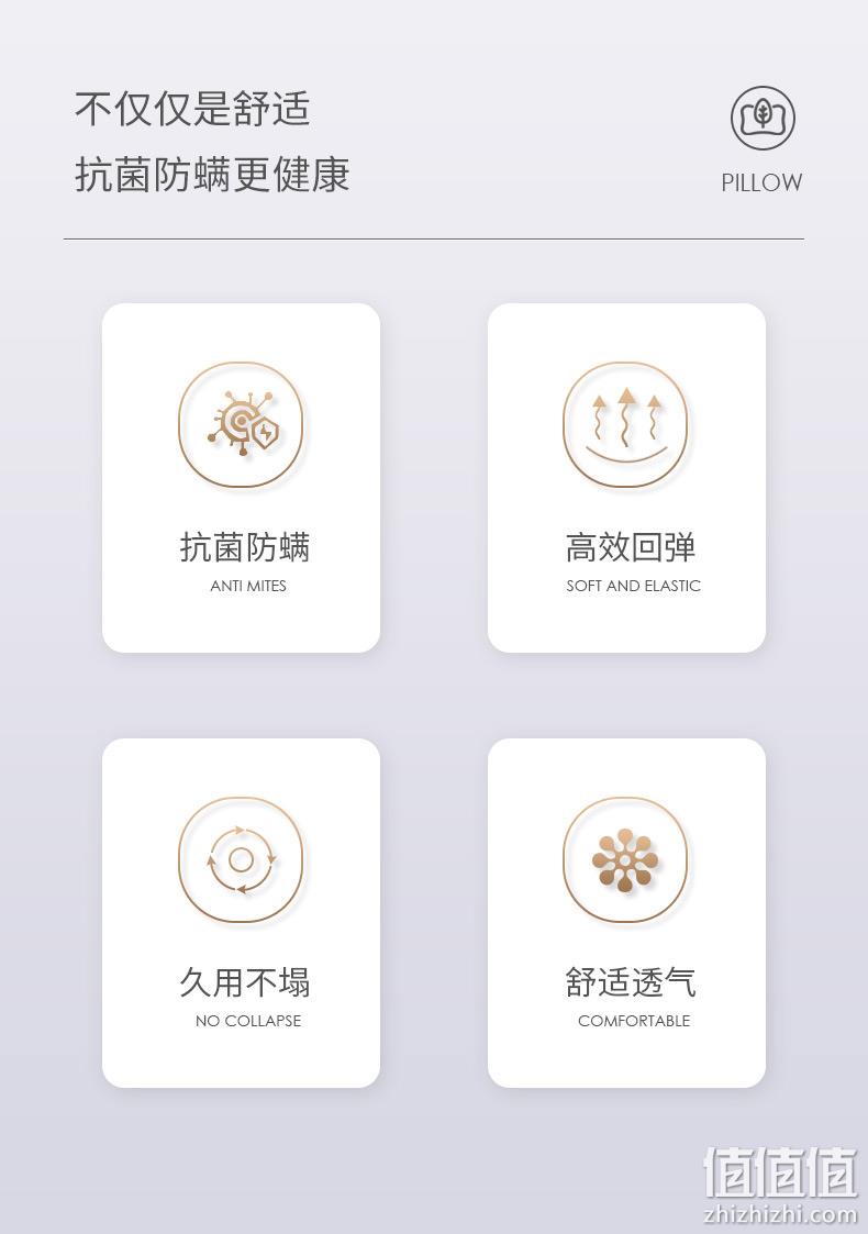 防螨率89%，纯棉抗菌可水洗：1对 紫罗兰 全棉刺绣丝绒枕头 48元起包邮 值值值-买手聚集的地方