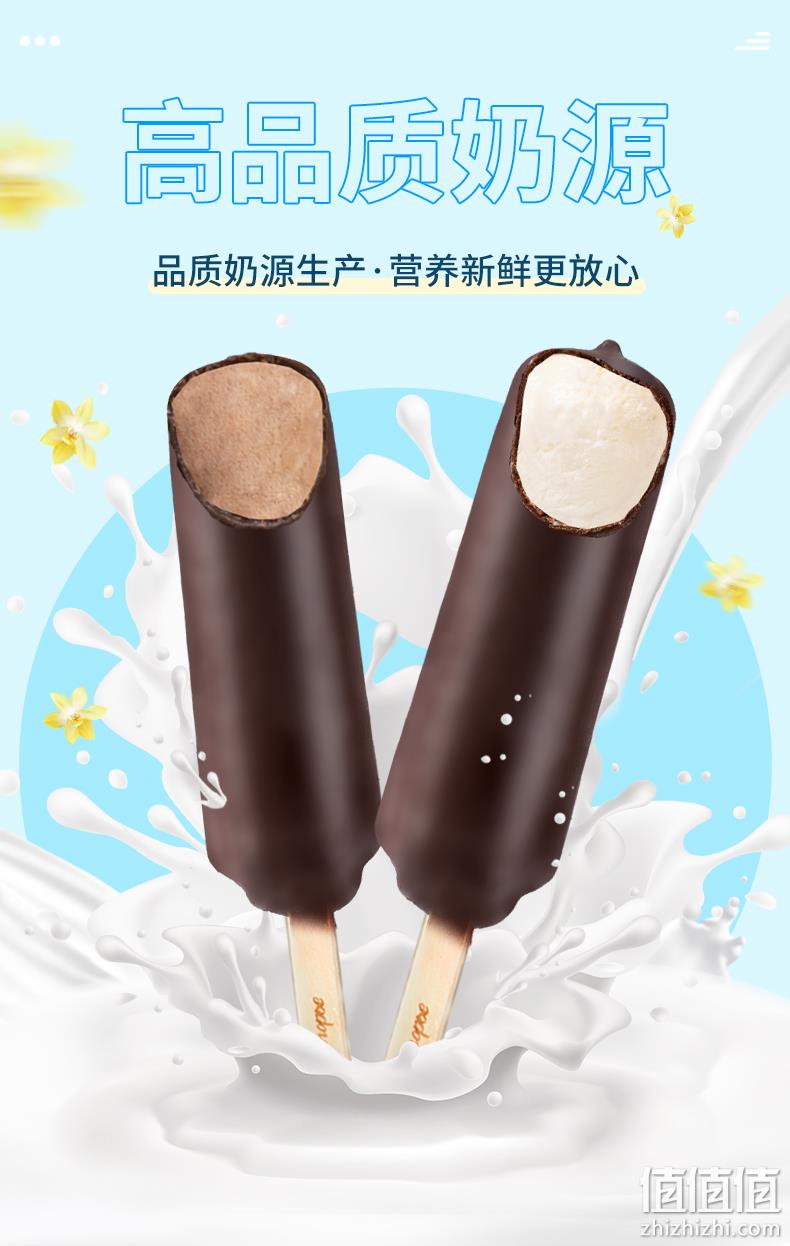 俄罗斯进口：80gx12支 Svitlogorie斯味特拉 网红脆皮巧克力冰激凌 78元包邮 值值值-买手聚集的地方
