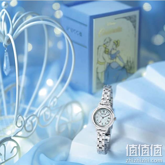 迪斯尼动画《灰姑娘》70周年限量款，Citizen 西铁城 WICCA系列 KP3-619-97 光动能女表 直邮含税到手1188.8元（日本官网33000日元） 值值值-买手聚集的地方