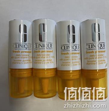 实测用完白一个色号!8.5gx4瓶 CLINIQUE 倩碧 鲜活10%维C 修复精华液 直邮含税到手264.7元 值值值-买手聚集的地方