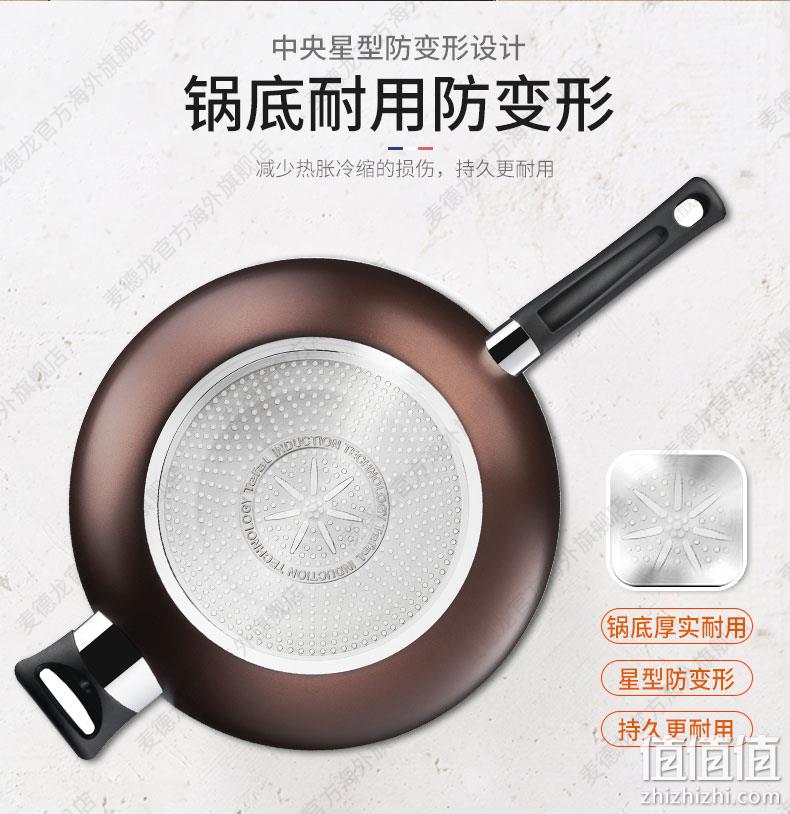 法国进口,专利红点感温,9cm加深:32cm Tefal特福 Day By Day餐食系列 红点不粘炒锅G14398 269元包邮包税,带玻璃盖 值值值-买手聚集的地方