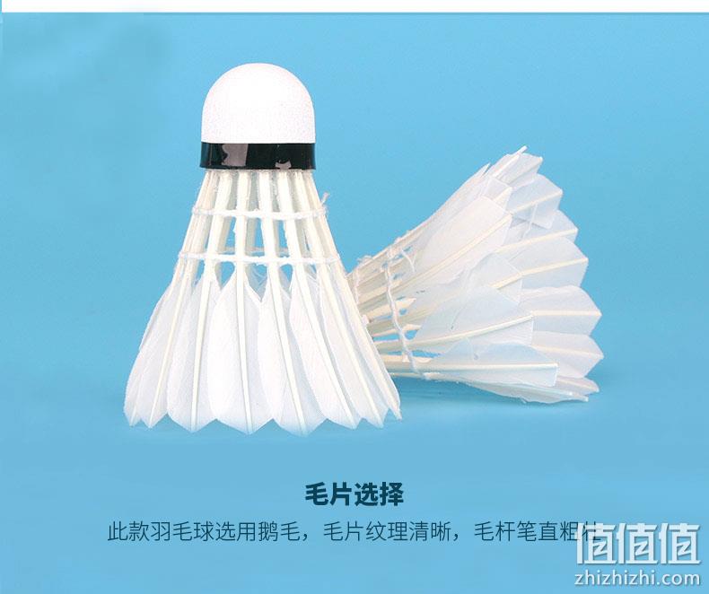 K8场馆专用，足重不易烂：12只装 狂神 鹅毛羽毛球 23.9元包邮 值值值-买手聚集的地方