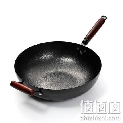 白菜价！福润洁 章丘手工铁锅 30cm 19元包邮 值值值-买手聚集的地方