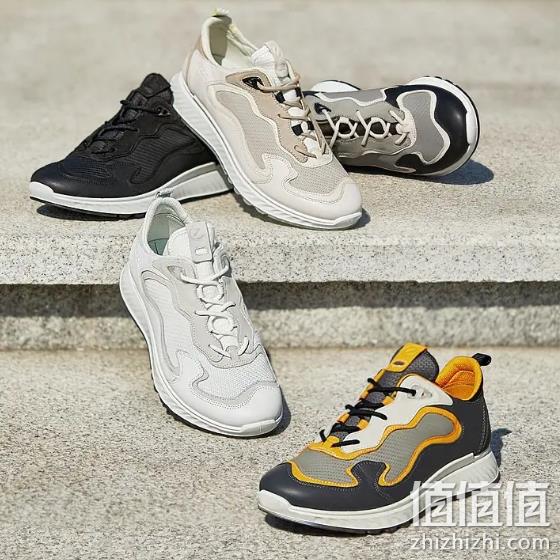 2021春新款 ECCO 爱步 ST.1 男士拼接运动鞋 621.36元包邮（天猫1800元） 值值值-买手聚集的地方