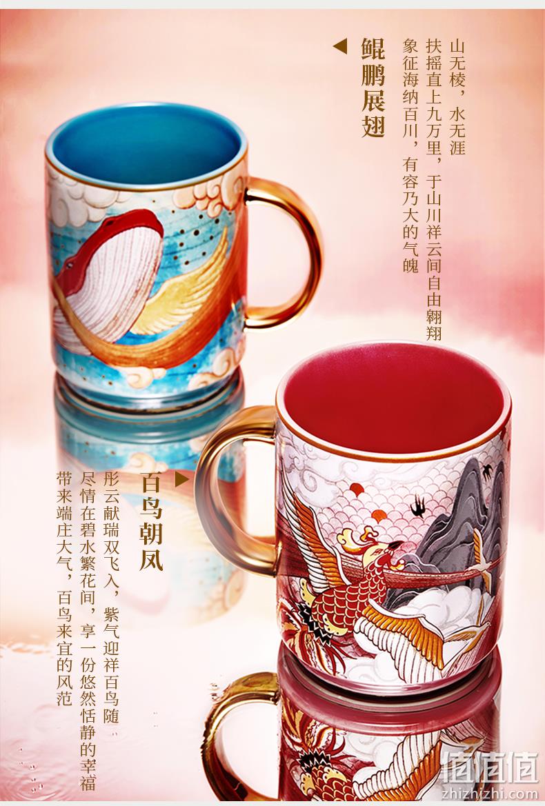 共禾京品 故宫联名国潮马克杯 券后14.9元起包邮 值值值-买手聚集的地方