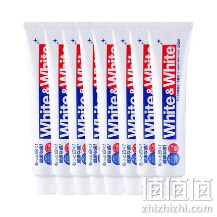 Lion 狮王 White美白薄荷牙膏 150gx8支 62包税包邮 值值值-买手聚集的地方