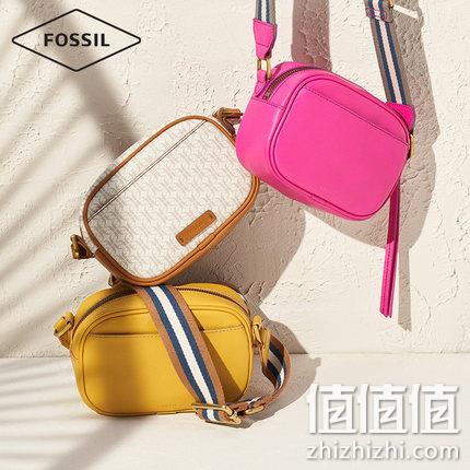 新低！Fossil 化石 MAISIE系列 女士牛皮单肩包 SHB2419 多色 399元包邮（吊牌价990元） 值值值-买手聚集的地方