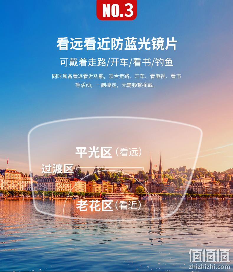 限今日！远近两用可折叠：故乡月 男女 超轻防蓝光老花镜 券后14.9元起包邮 值值值-买手聚集的地方