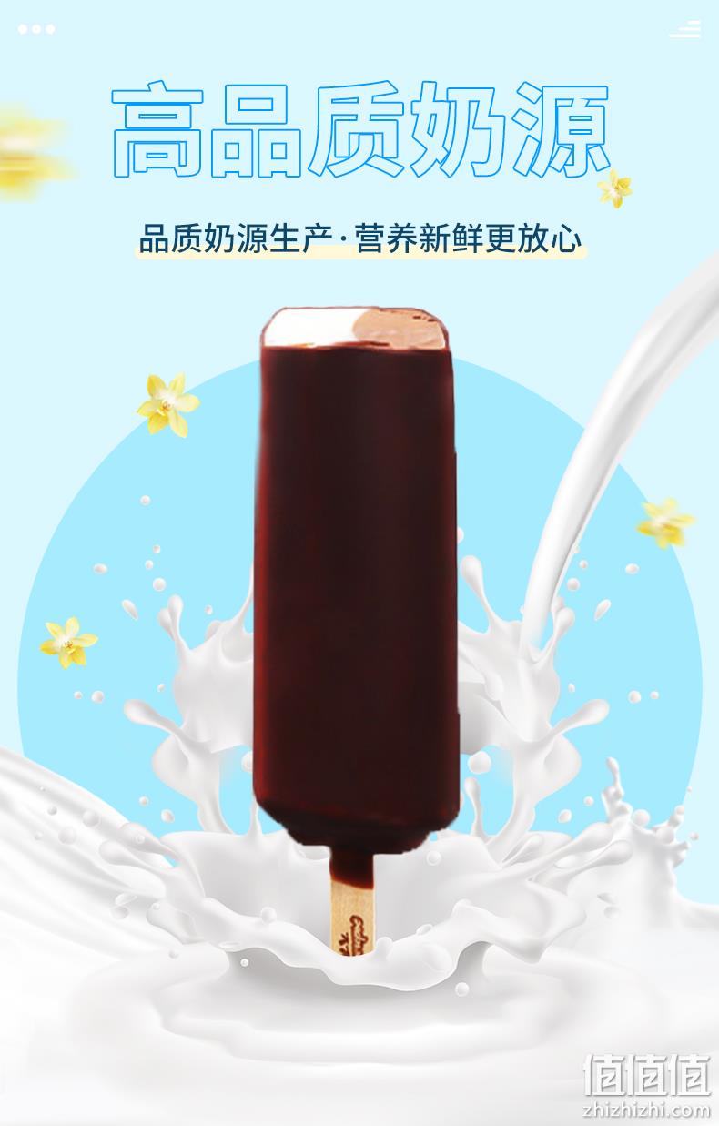 俄罗斯进口，80gx12支 Svitlogorie斯味特拉 恋北香草巧克力双层冰淇淋 78元包邮 值值值-买手聚集的地方