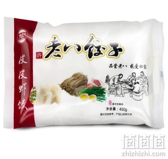 JIUMEIZHAI 久美斋 老八饺子 皮皮虾水饺 450g 11.52元 值值值-买手聚集的地方