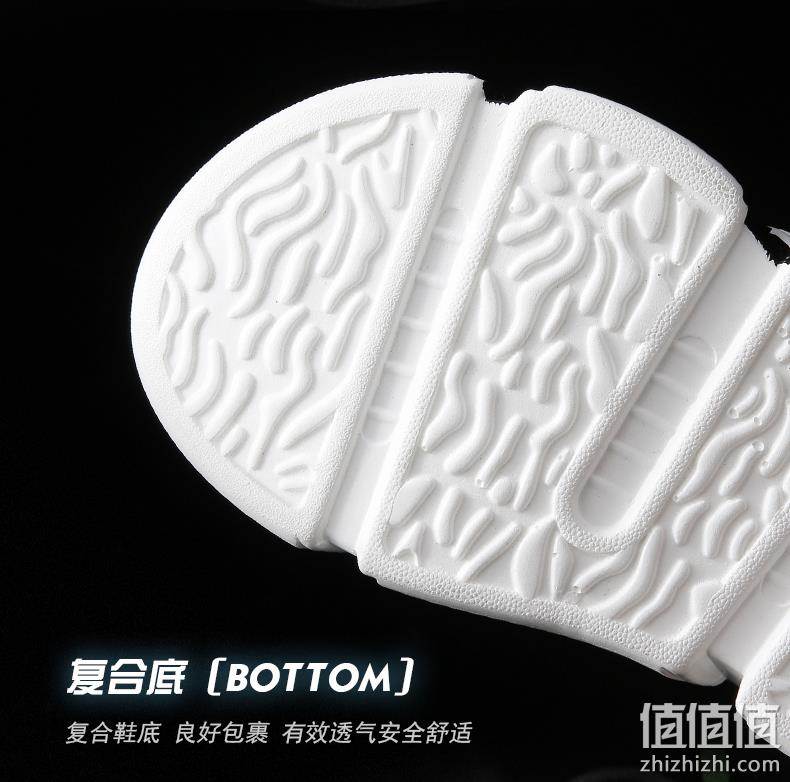 4.9分，防滑鞋底，魔术贴易穿脱：贵人鸟 21年夏新款 男女童运动凉鞋 券后74.9元包邮 值值值-买手聚集的地方