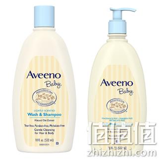 Aveeno 艾惟诺 婴幼儿洗发沐浴二合一 532ml+保湿润肤乳液 532ml 104元包邮 值值值-买手聚集的地方