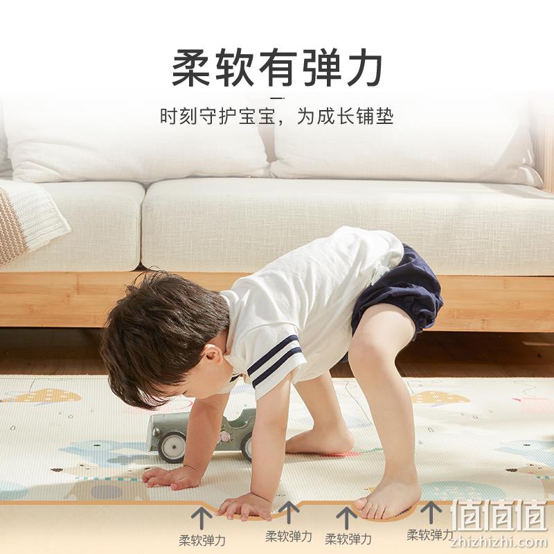 网易严选 XPE加厚儿童爬行垫 200x180x2cm 159元包邮 值值值-买手聚集的地方