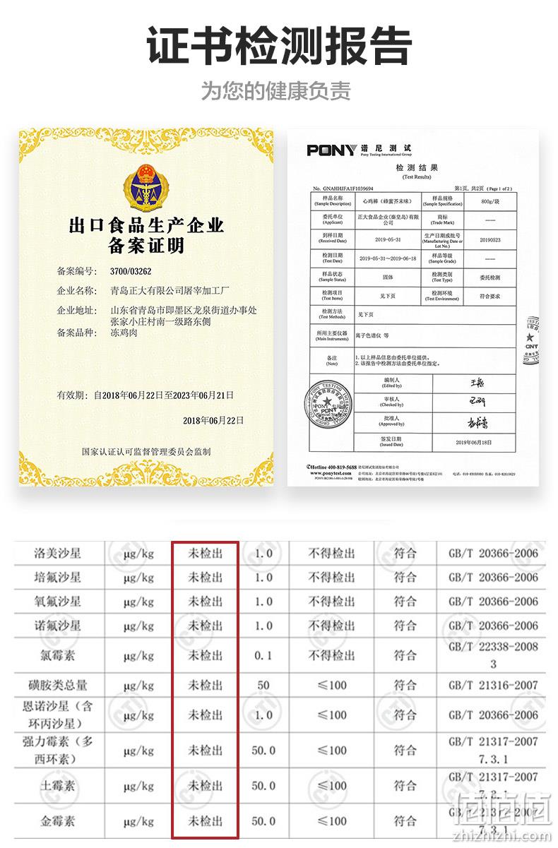4.9分，双A级白羽鸡+百花蜜：480gx2袋 CP正大食品 蜂蜜芥末味心鸡棒 58.8元包邮 值值值-买手聚集的地方