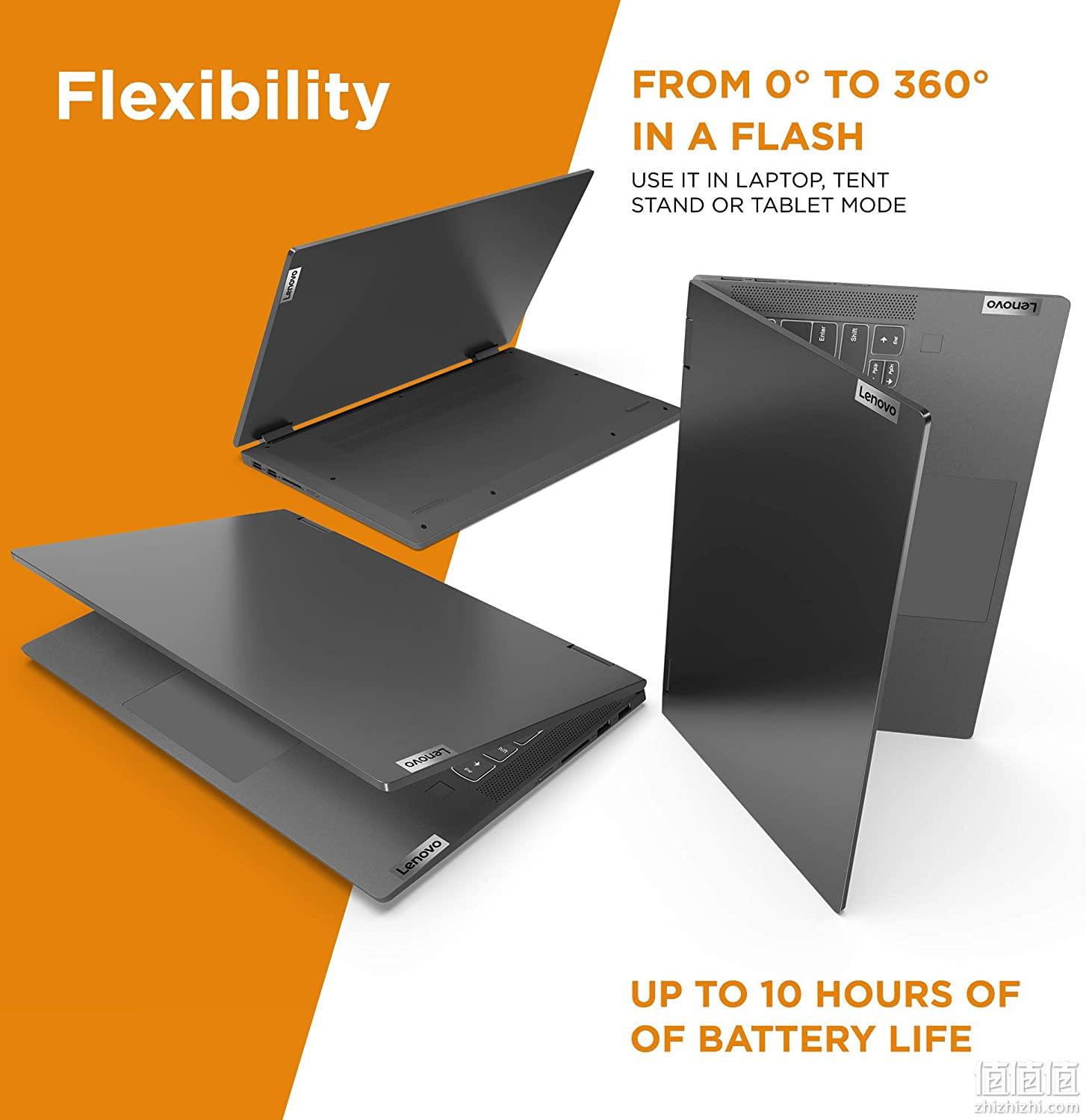 Lenovo 联想 Flex 5 14英寸笔记本电脑（R5-4500U、16GB、256GB SSD） Prime直邮到手3948元 值值值-买手聚集的地方