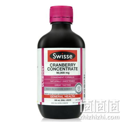 远离炎症和姨妈痛！Swisse 高浓度 90000mg 蔓越莓口服液 300ml 券后69元包邮 值值值-买手聚集的地方
