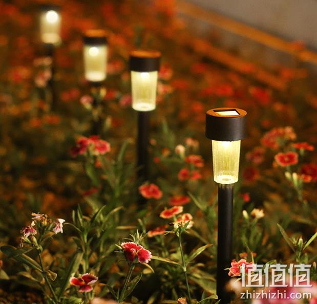 点点照明：全年0电费 太阳能户外插地灯 劵后5.9元包邮 值值值-买手聚集的地方