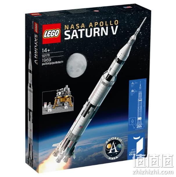 LEGO 乐高 ideas系列 92176 NASA 阿波罗计划 土星5号运载火箭 617元包邮 值值值-买手聚集的地方