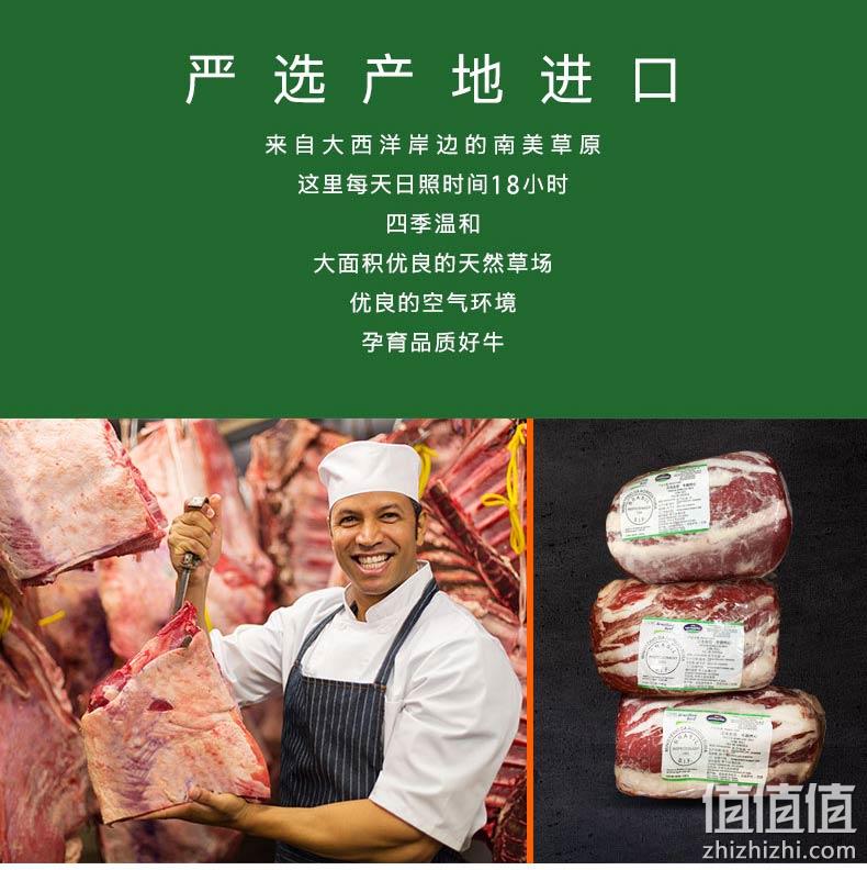无拼接不注水，静腌不易坏：1300g 凤祥食品 一番牛 原肉整切米龙牛排 99元包邮 值值值-买手聚集的地方