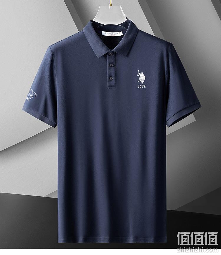 U.S. Polo Assn美国马球协会 男士 时尚短袖Polo衫 39元包邮 值值值-买手聚集的地方